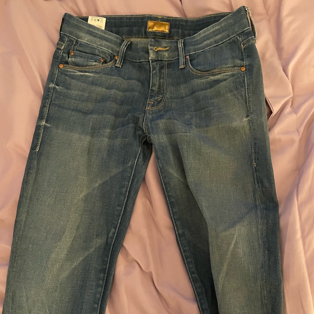 Mother size 25 straight leg jeans